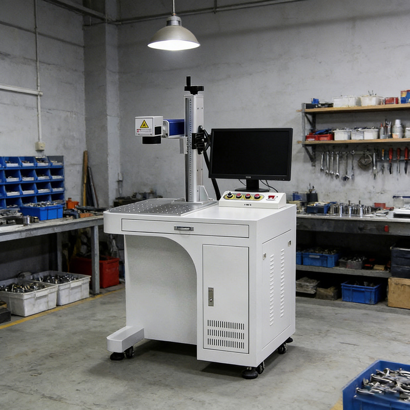 Industrial Laser Marking Machine - Волоконный лазерный маркиратор 50 Вт с
