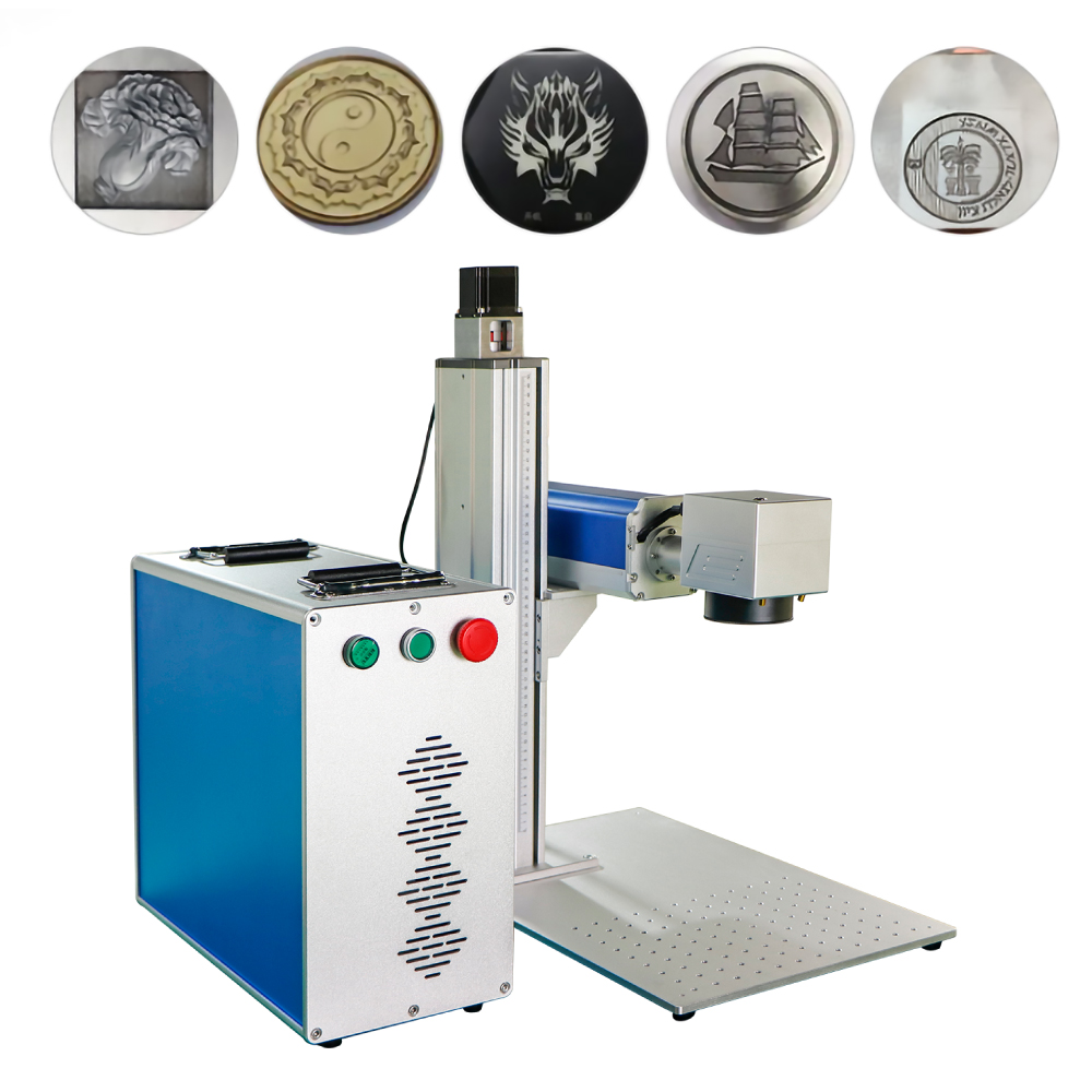 Industrial Laser Marking Machine - Волоконный лазерный гравер Raycus, 2,5D рельефная
