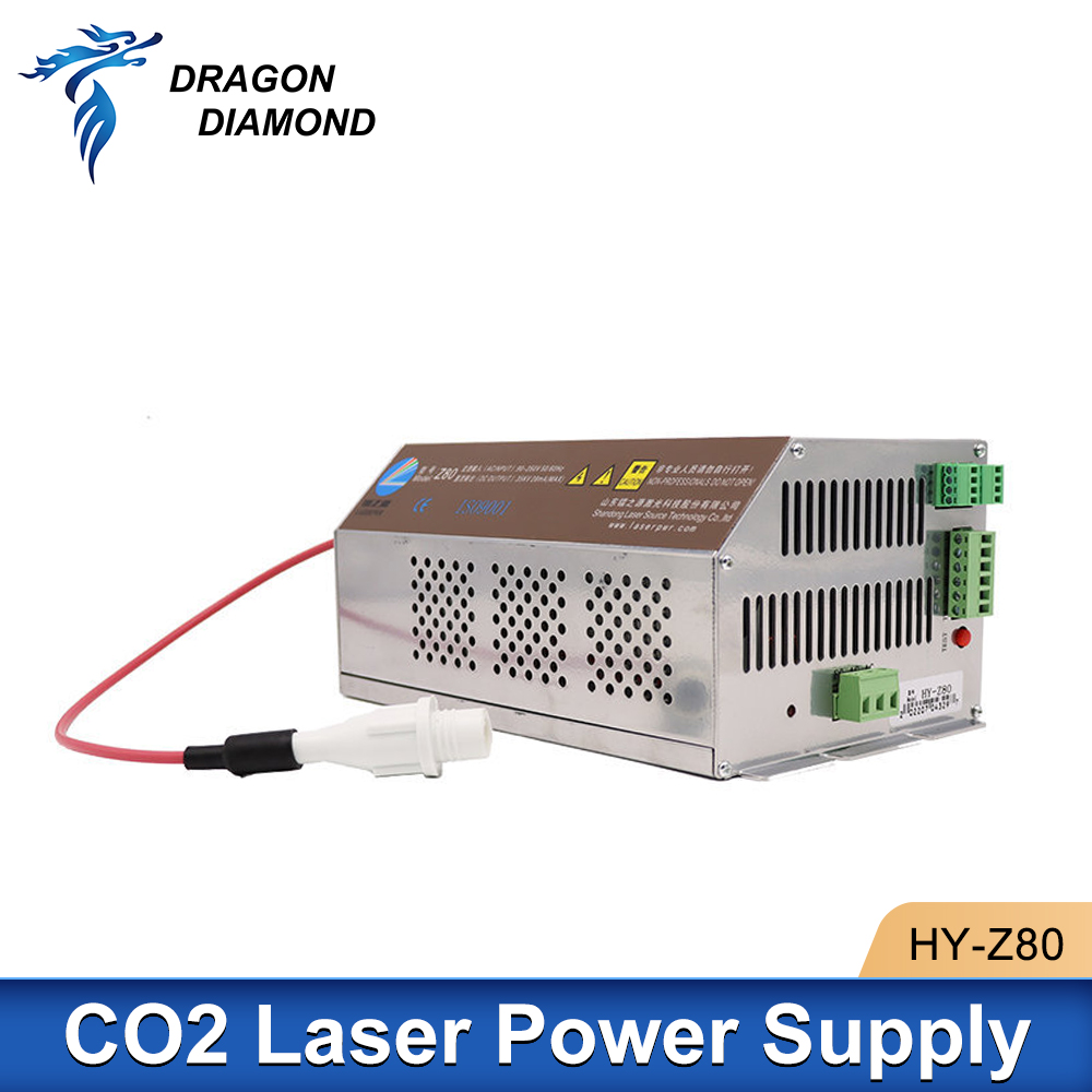Dragon Diamond HY-Z80 Co2 лазе – обзор и цена Laser Power Supply 60W