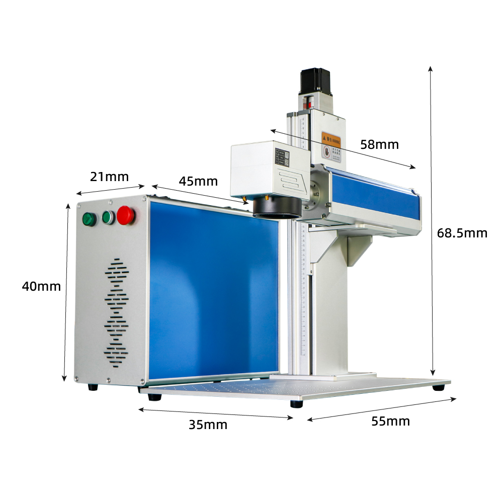 Волоконный лазерный гравер Ray – обзор и цена Industrial Laser Marking Machine