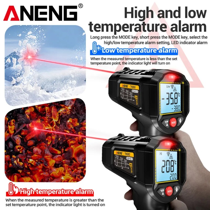 ANENG TH202 Промышленные ручны – обзор и цена Industrial Infrared Laser