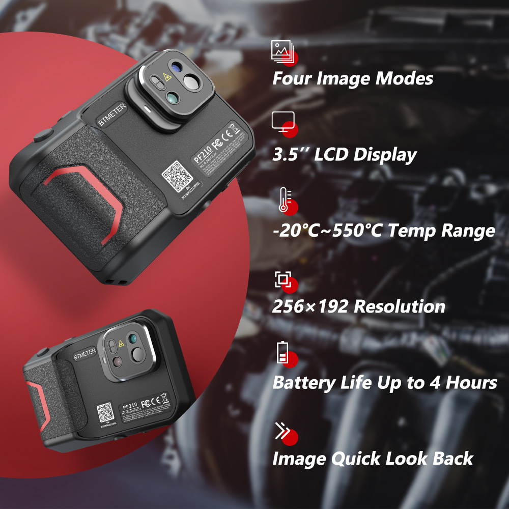 Тепловизионная камера 256x192, – обзор и цена Industrial Infrared Laser